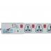 MX 6 Outlet Universal Spike Protector 5 Amp with Individual Switch 1.5 Meter (MX-983B)