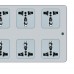 MX 6 Sockets Surge and Spike Protector - Universal Sockets 5 Amp 3 Meter (MX-976) - 10 Pieces Pack MX 6 Sockets Surge and Spike Protector - Universal Sockets 5 Amp 3 Meter (MX-976) - 10 Pieces Pack