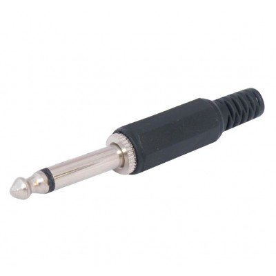 MX 6.35mm P-38 Mono Male Connector Copper Plated - Economic (MX-65E) MX 6.35mm P-38 Mono Male Connector Copper Plated - Economic (MX-65E)