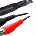 MX 6.35mm P-38 Mono Male Plug To MX 2 RCA Male Plug Cord 1.5 Meter (MX-644) - 25 Pieces Pack