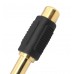MX 6.35mm P-38 Mono Male Plug To MX RCA Female Connector Gold Plated (MX-145) - 50 Pieces Pack MX 6.35mm P-38 Mono Male Plug To MX RCA Female Connector Gold Plated (MX-145) - 50 Pieces Pack