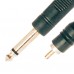 MX 6.35mm P-38 Mono Male Plug To MX RCA Male Plug Cord Super Deluxe 5 Meter (MX-643B) - 10 Pieces Pack MX 6.35mm P-38 Mono Male Plug To MX RCA Male Plug Cord Super Deluxe 5 Meter (MX-643B) - 10 Pieces Pack