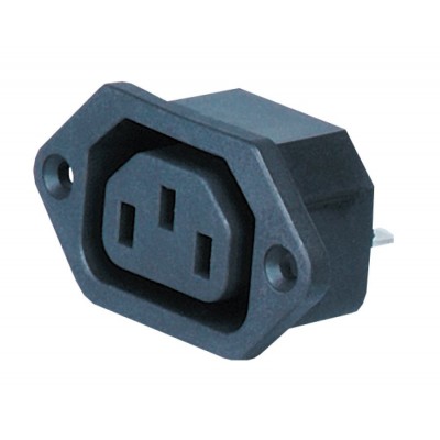 MX AC Female For Computer Power Supply Cord Panel Mounting (MX-3192) MX AC Female For Computer Power Supply Cord Panel Mounting (MX-3192)