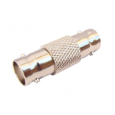 MX BNC Female Socket To MX BNC Female Socket Connector with Teflon - Pin Gold Plated (MX-149) - 25 Pieces Pack MX BNC Female Socket To MX BNC Female Socket Connector with Teflon - Pin Gold Plated (MX-149) - 25 Pieces Pack