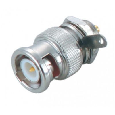 MX BNC Male Connector Chassis Pin Gold Plated (MX-503) - 10 Pieces Pack MX BNC Male Connector Chassis Pin Gold Plated (MX-503) - 10 Pieces Pack