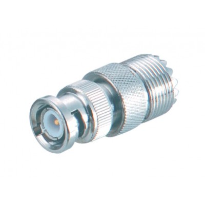 MX BNC Male Plug To MX AKAI Female Socket Connector with Teflon - Pin Gold Plated (MX-147) - 50 Pieces Pack MX BNC Male Plug To MX AKAI Female Socket Connector with Teflon - Pin Gold Plated (MX-147) - 50 Pieces Pack