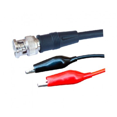 MX BNC Male Plug To MX Crocodile Clip Cord Moulded Deluxe 1.5 Meter (MX-243A) - 20 Pieces Pack MX BNC Male Plug To MX Crocodile Clip Cord Moulded Deluxe 1.5 Meter (MX-243A) - 20 Pieces Pack