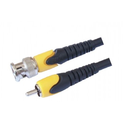 MX BNC Male Plug To MX RCA Male Plug Cord Dual Moulded 1.5 Meter (MX-233)