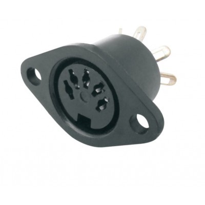 MX DIN Female Connector Plastic with Earthing Contact 8 Pin Socket (MX-363) - 100 Pieces Pack MX DIN Female Connector Plastic with Earthing Contact 8 Pin Socket (MX-363) - 100 Pieces Pack