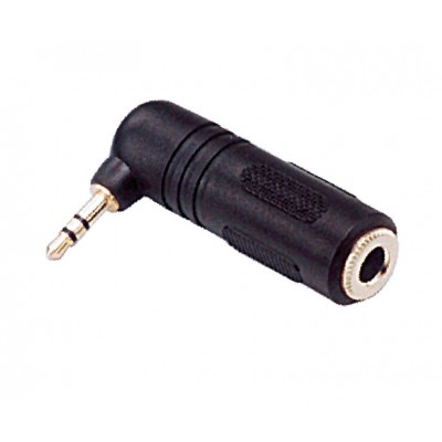 MX EP Stereo Male 3.5mm To MX P-38 Stereo Female Connector Right Angle (MX-1135) MX EP Stereo Male 3.5mm To MX P-38 Stereo Female Connector Right Angle (MX-1135)