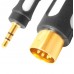 MX EP Stereo Male Plug 3.5mm To MX 5 Pin DIN Male Plug Cord Gold Plated 1.5 Meter (MX-2976) MX EP Stereo Male Plug 3.5mm To MX 5 Pin DIN Male Plug Cord Gold Plated 1.5 Meter (MX-2976)