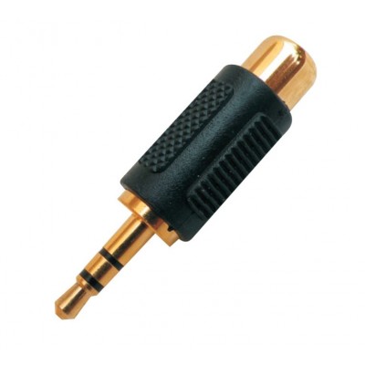 MX EP Stereo Male Plug 3.5mm To MX RCA Female Socket Connector Gold Plated (MX-834) - 25 Pieces Pack MX EP Stereo Male Plug 3.5mm To MX RCA Female Socket Connector Gold Plated (MX-834) - 25 Pieces Pack