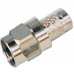 MX F Connector with Ring F-6 (MX-802) - 200 Pieces Pack MX F Connector with Ring F-6 (MX-802) - 200 Pieces Pack