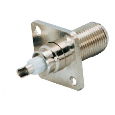 MX F Type Female Socket Connector Panel Mounting (MX-893) - 10 Pieces Pack MX F Type Female Socket Connector Panel Mounting (MX-893) - 10 Pieces Pack