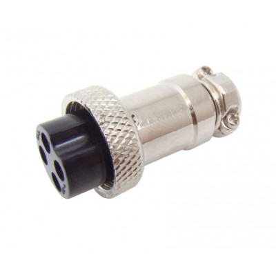 MX M-16 MIC Plug Male Connector 4 Pin Plug (MX-397) - 40 Pieces Pack MX M-16 MIC Plug Male Connector 4 Pin Plug (MX-397) - 40 Pieces Pack