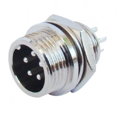 MX M12 MIC Male Plug Connector 3 Pin Plug (MX-2838A)