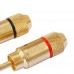 MX RCA Male Connector Gold Plated Pair (MX-871) MX RCA Male Connector Gold Plated Pair (MX-871)