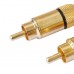 MX RCA Male Connector Gold Plated Pair (MX-871) MX RCA Male Connector Gold Plated Pair (MX-871)