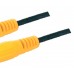 MX RCA Male Plug To MX RCA Male Cord 1.5 Meter (MX-590) - 25 Pieces Pack MX RCA Male Plug To MX RCA Male Cord 1.5 Meter (MX-590) - 25 Pieces Pack