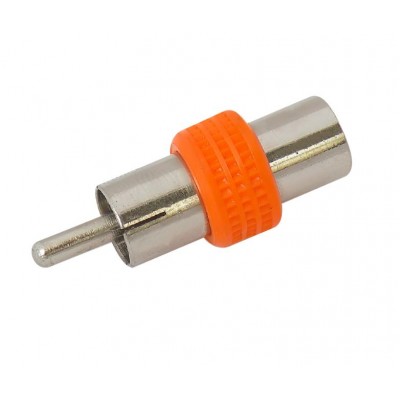 MX RCA Male Plug To MX RF Male Plug Connector (MX-435) - 25 Pieces Pack MX RCA Male Plug To MX RF Male Plug Connector (MX-435) - 25 Pieces Pack