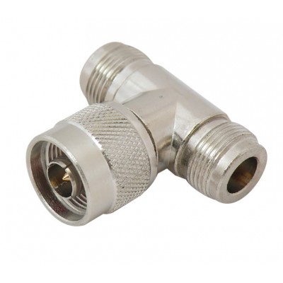 MX T Type Connector N Male To MX 2 N Female Connector Pin Gold Plated (MX-421) - 10 Pieces Pack MX T Type Connector N Male To MX 2 N Female Connector Pin Gold Plated (MX-421) - 10 Pieces Pack
