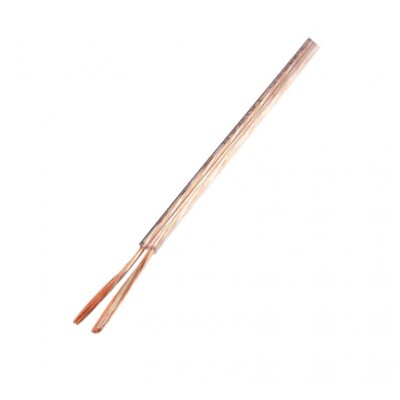 MX Transparent Speaker Cable - 3.5mm x 7mm 16AWG 15 Meter (MX-889A) - 1 Piece Pack