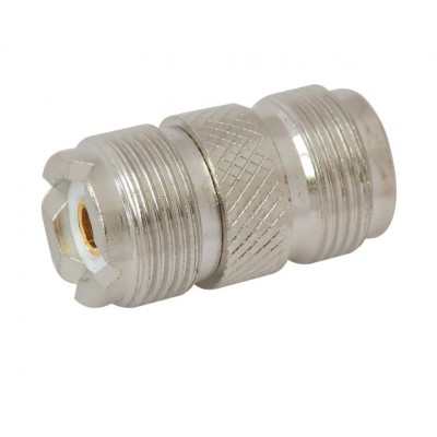 MX UHF Female To MX N Female Connector with Teflon Panel Pin Gold Plated (MX-290) - 10 Pieces Pack MX UHF Female To MX N Female Connector with Teflon Panel Pin Gold Plated (MX-290) - 10 Pieces Pack