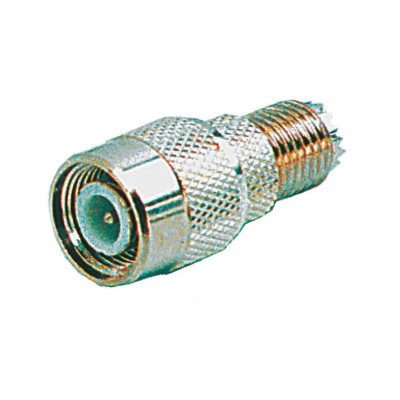 MX UHF Mini Female Socket To MX TNC Male Plug Connector (MX-917) - 10 Pieces Pack