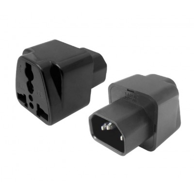 MX Universal Mains Socket To Computer AC Female Socket Connector (MX-984) - 48 Pieces Pack