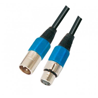 MX XLR 3 Pin MIC Male Plug To MX XLR 3 Pin MIC Extension Female Socket Cord 5 Meter (MX-596) - 10 Pieces Pack MX XLR 3 Pin MIC Male Plug To MX XLR 3 Pin MIC Extension Female Socket Cord 5 Meter (MX-596) - 10 Pieces Pack