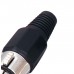 MX XLR 3 Pin Micro Phone Extension Female Socket Connector Fancy Type (MX-860)