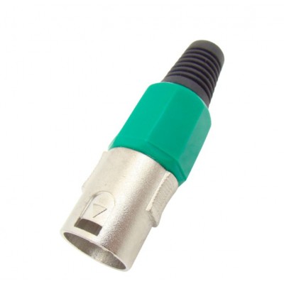 MX XLR 3 Pin Micro Phone Male Connector Fancy Type (MX-861) - 40 Pieces Pack