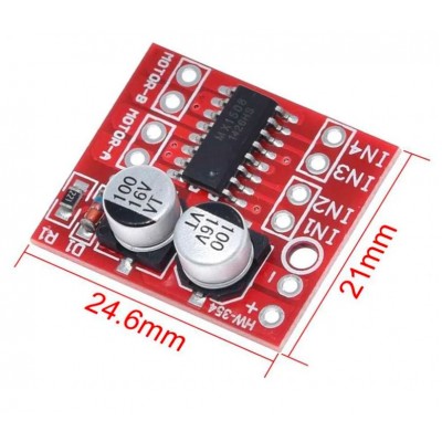 MX1508 Dual H Bridge DC PWM Stepper Motor Driver