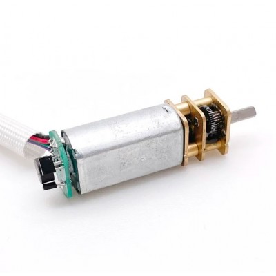 N12 5V 57RPM Metal Gear Motor With Encoder