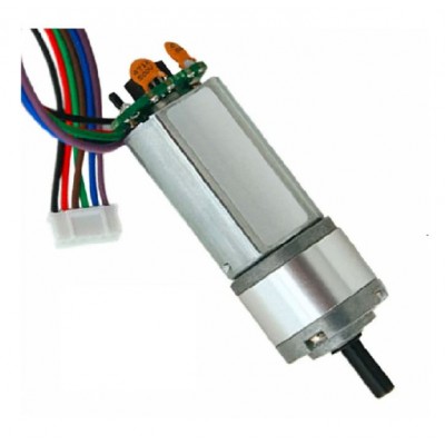 N20 12V 52RPM Metal Gear Motor With Encoder D Type