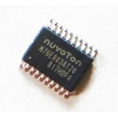 Nuvoton N76E003AT20 8 Bit Microcontroller