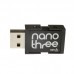 Nooelec NESDR Nano 3: Tiny RTL-SDR USB Set w/ 0.5PPM TCXO, SMA Input, Aluminum Enclosure and Custom Heatsink