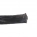 Nylon 2mm Expandable Braided Sleeve for Wire Protection - 2M Length