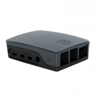 Official Raspberry Pi 4 Case-Black-Grey