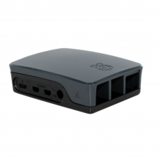 Official Raspberry Pi 4 Case-Black-Grey