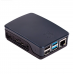 Official Raspberry Pi 4 Case-Black-Grey