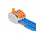 PCT-214 0.08-2.5mm 4 Pole Wire Connector Terminal Block with Spring Lock Lever for Cable Connection