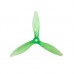 5149(5.1X4.9) Tri Blade Flash Propellers 2CW+2CCW-Transparent Green