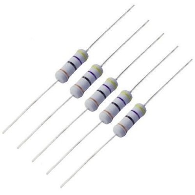 4.7K ohm Resistor - 1 Watt - 5 Pieces Pack 4.7K ohm Resistor - 1 Watt - 5 Pieces Pack