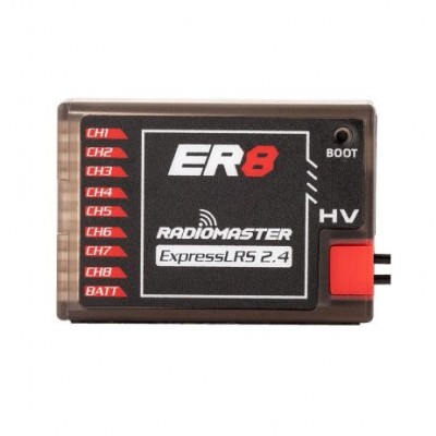 Radiomaster ER8 2.4GHz ELRS PWM Receiver Radiomaster ER8 2.4GHz ELRS PWM Receiver
