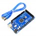 RAMPS 1.4 3D Printer Controller+Mega2560 with Cable compatible with Arduino +5Pcs A4988 Driver With Heat Sink+LCD 2004 Display Kit