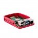 Raspberry Pi 4 Case Enclosure Official Red & White