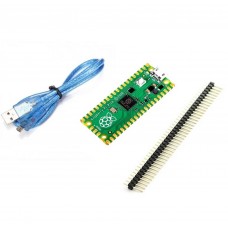Raspberry PI Pico with Headers and Micro USB Cable