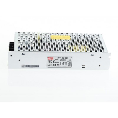 RT-125C Mean Well SMPS (5V 10A), (15V 4.5A) and (-15V 1A) - 132.5W Triple Output Metal Power Supply RT-125C Mean Well SMPS (5V 10A), (15V 4.5A) and (-15V 1A) - 132.5W Triple Output Metal Power Supply