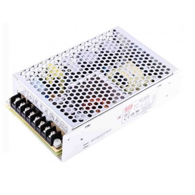 RT-85A Mean Well SMPS (5V 8A), (12V 3.5A) and (-5V 0.5A) - 84.5W Triple Output Metal Power Supply RT-85A Mean Well SMPS (5V 8A), (12V 3.5A) and (-5V 0.5A) - 84.5W Triple Output Metal Power Supply